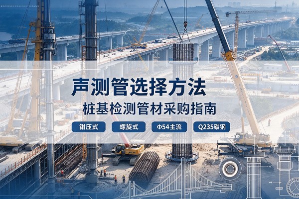 留坝声测管选型标准
