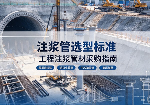 留坝注浆管选型标准